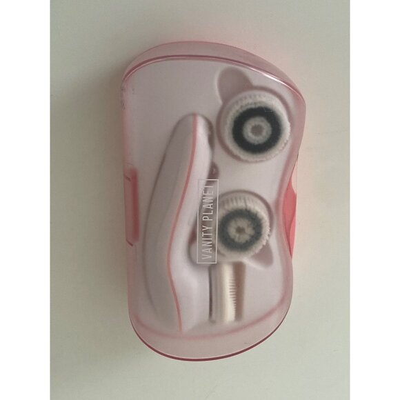 Vanity Planet Facial Cleansing Skin Spa 3 Interchangable Brushes Cordless Pucker - Picture 2 of 16
